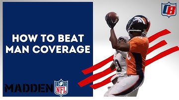 How To Beat Man Coverage In Madden 22| Madden 22 Tips|