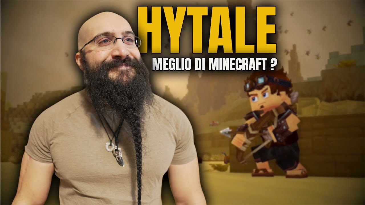 HYTALE - MEGLIO di MINECRAFT ? Proviamolo