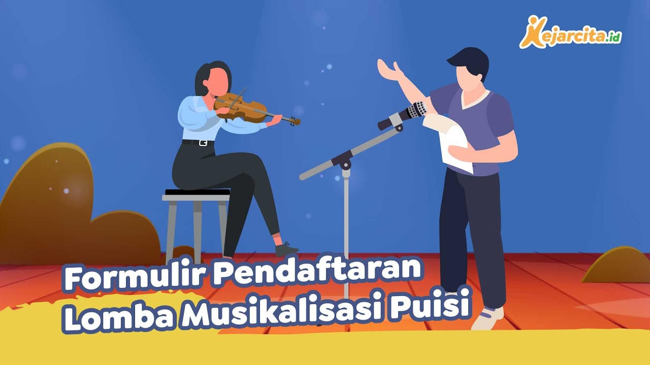 Formulir pendaftaran lomba musikalisasi puisi contoh soal teks