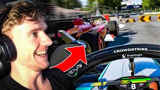 Racing on F1 24 But it's Without Rules