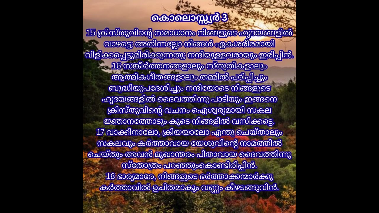 കൊലൊസ്സ്യർ 3
