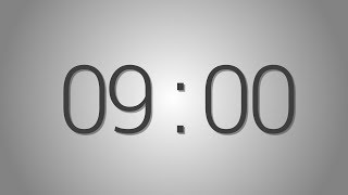 Famous 9 Minutes countdown Timer - Beep at the end | Simple Timer (nine min) Wealth