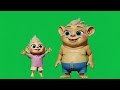Le papa et son fiston 4k Green Screen