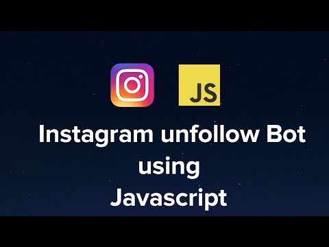 Unfollow people on Instagram using Javascript Bot (In Bulk) | Instagram Bot | The Indian Dev