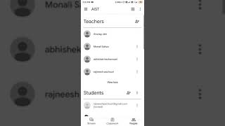 Present or Absent Marking in google Class Room screenshot 1