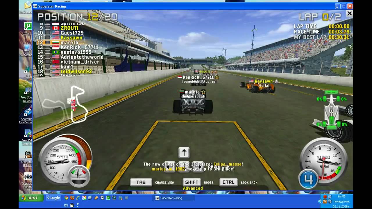 Superstar Racing chat Republic  1
