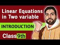 Class 9 Math : Linear Equations In Two Variables | CBSE Maths #class9maths #cbsemaths #class9