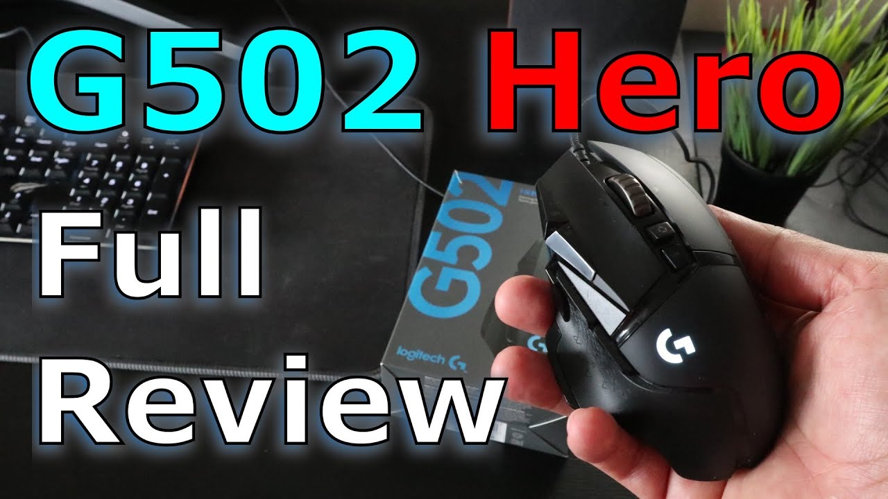 UNBOXING  SETUP: Logitech G502 Hero 