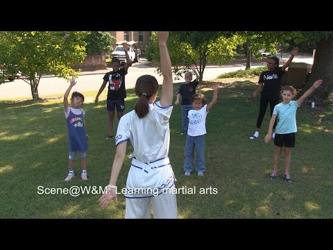 Scene@W&M: Learning martial arts