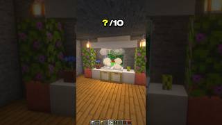 How to Make a Modern Kitchen in Minecraft – Decoration | CupSapling #minecraft #shorts #easy