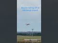 EasyJet taking off at Edinburgh airport