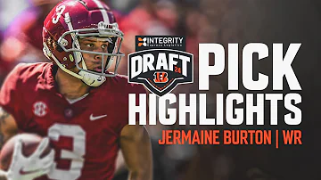 WR Jermaine Burton Highlights