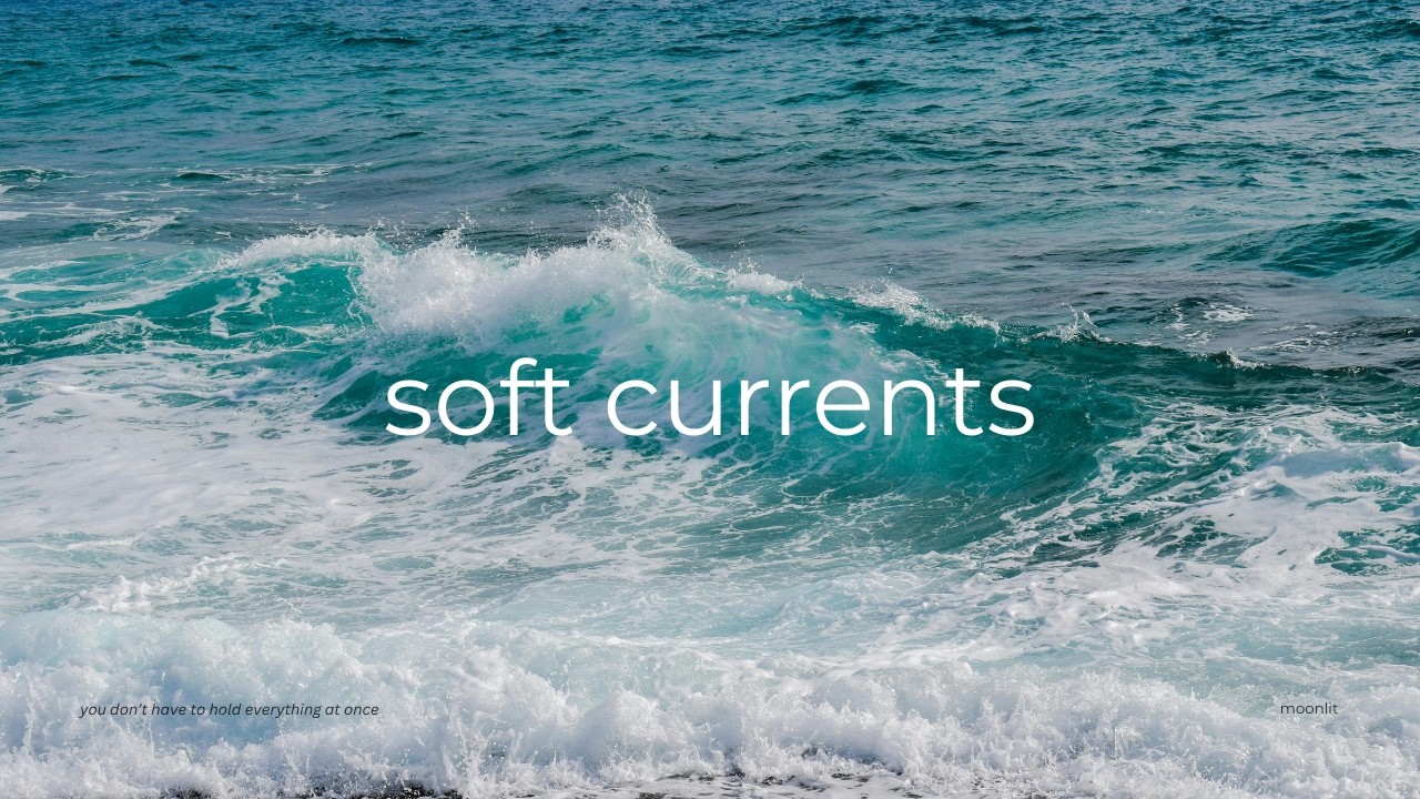 ambient ocean for sleep (2 hours) | soft currents — relaxing nature soundscape