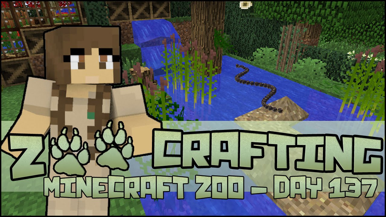 Swimming with the Northern Water Snake! 🐘 Zoo Crafting Season 2