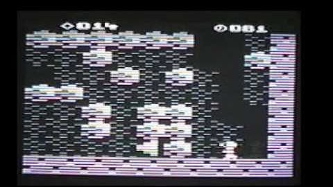 Atari VCS/2600 Boulder Dash (First Star Software) cave G solution