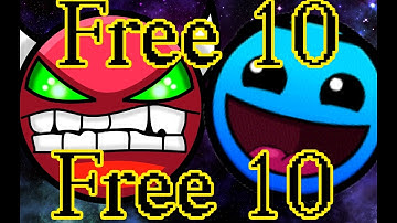 Geometry Dash EASY DEMON WITH SECRET WAY!!! FREE 10 STARS!