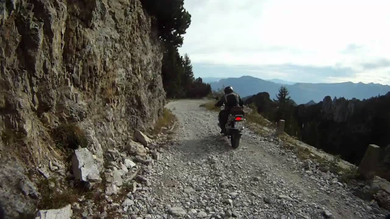 Passo di Tremalzo mit BMW Trio