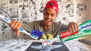 I paint IShowspeed Using Tothbrush 😱#ishowspeed #wildartist 