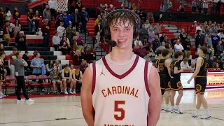 Player of the Game: Cardinal Mooney's Ashton O'Brien