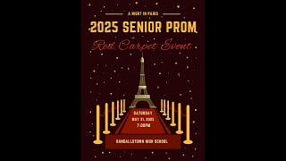 Randallstown High 2025 Senior Prom - Red Carpet Event