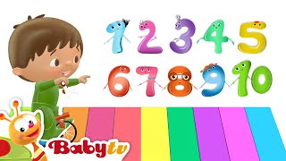 one two buckle my shoe count with charlie nursery rhymes songs for kids babytv