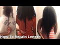 Live: How to get Long Natural Hair by Retaining Length!