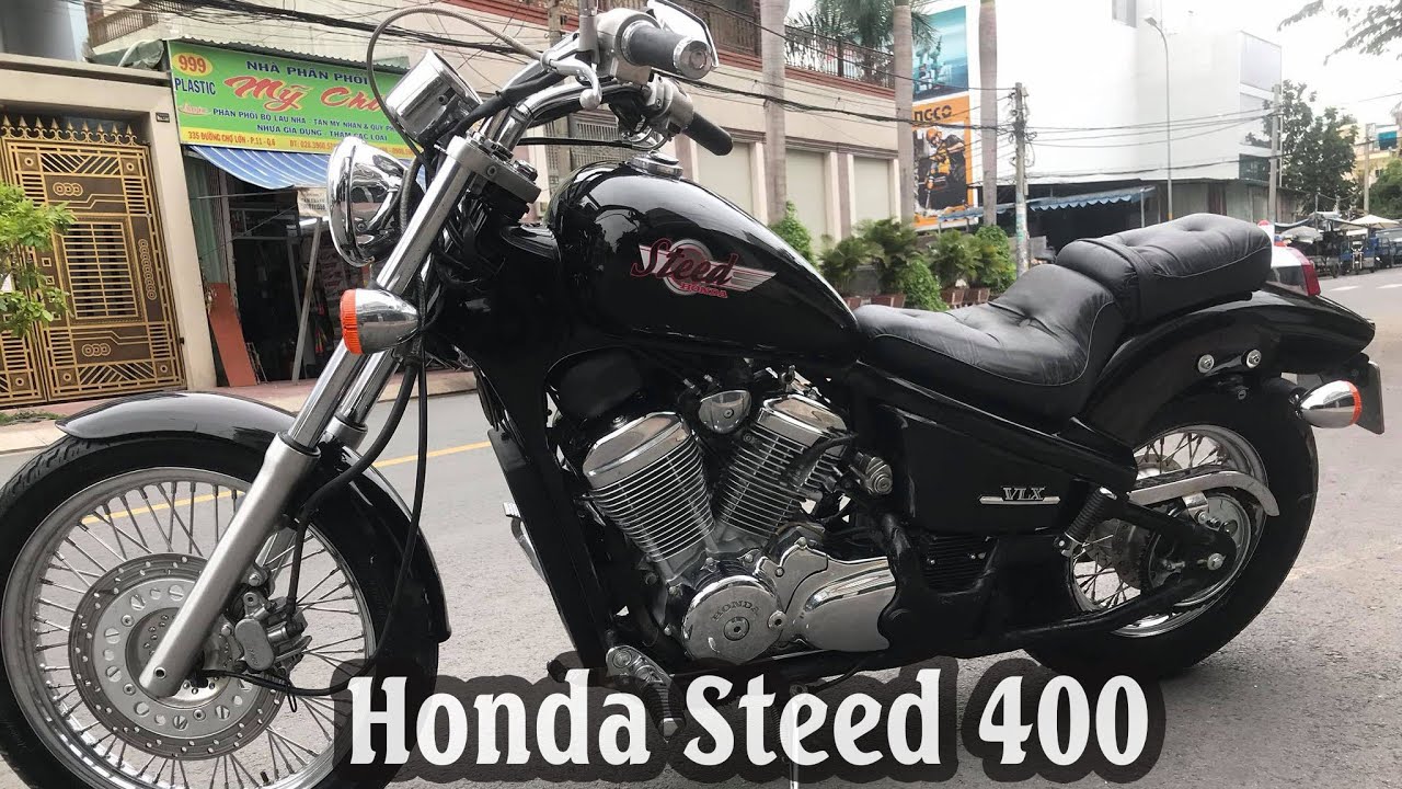 Honda Steed 400 bobber báo đen cực ngầu tại Hà Nội