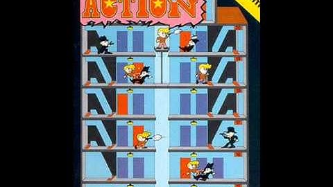 Elevator Action Music (Sinclair ZX Spectrum 128K)