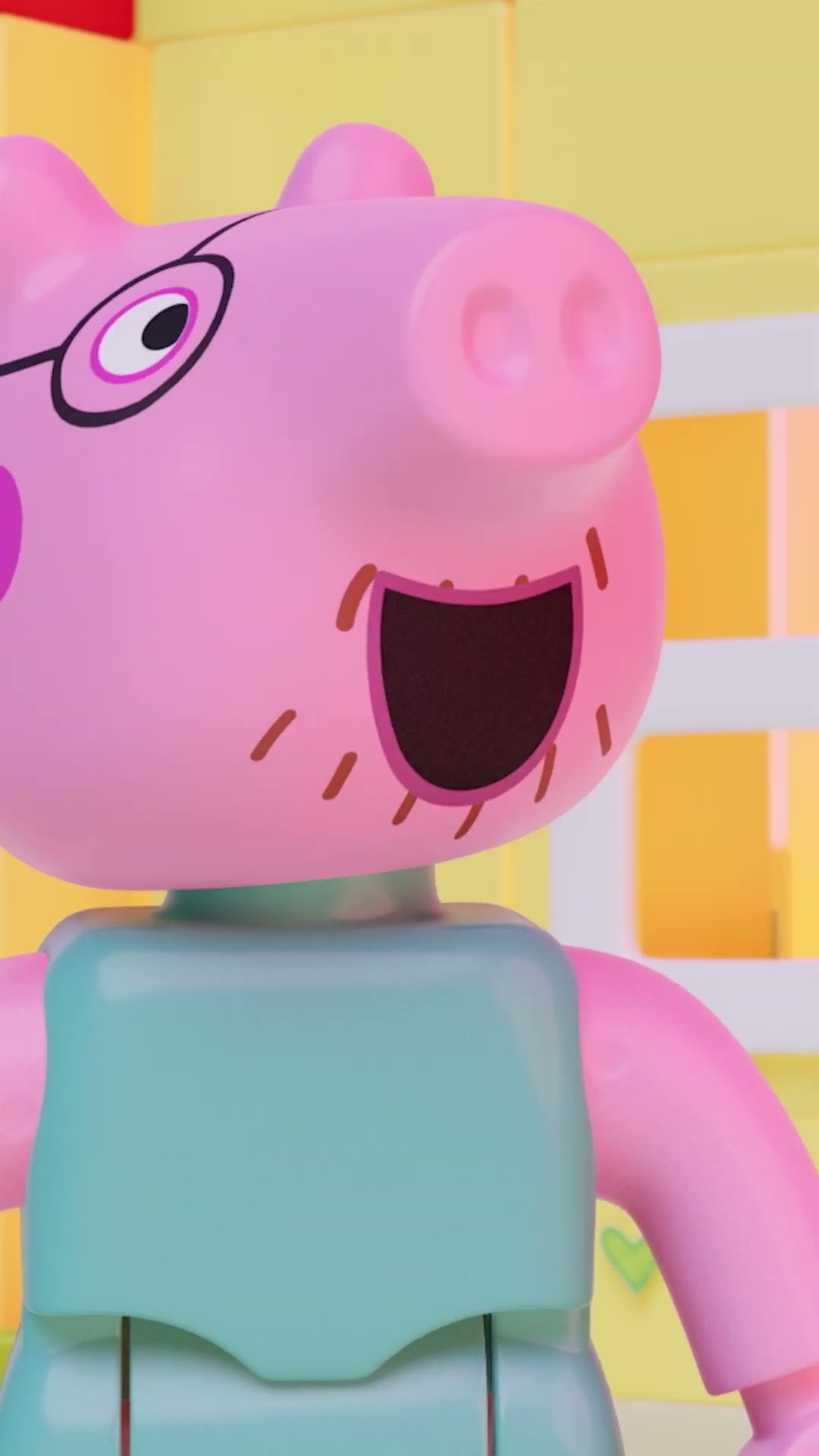Valentine's Day? #PeppaPig #Shorts #LEGODUPLO