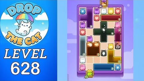 Drop The Cat Level 628 Walkthrough
