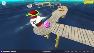Rolling Balls Sea Race Gameplay 🚀 | Physics Racing Ball Game | Browser Racing Game 2025 screenshot 4