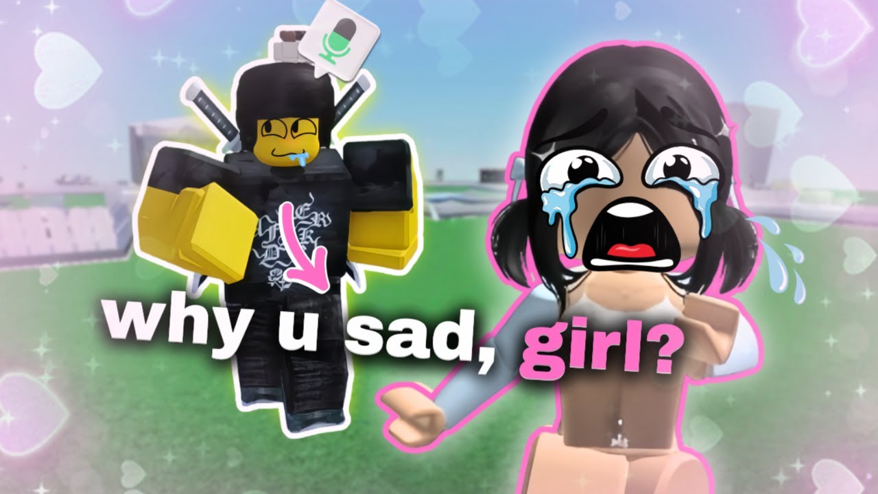 ROBLOX PLAYERS REACT TO E BOY VOICE TROLLING