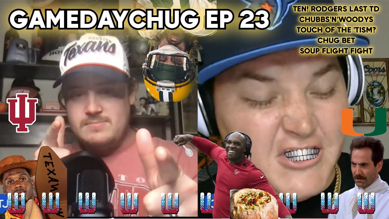 GDCPod Ep 23: TEN! Rodgers Last TD, Chubbs'n'Woody's, Touch of the Tism? Chug Bet, Soup Flight Fight