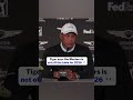 Tiger Woods doesn't rule out 2026 Masters 👀 #shorts #golf #pgatour