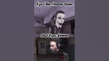 Krasue Jumpscare + Vision In Eyes The Horror Game VS Soul Eyes Demon Compared. Which One You Prefer?