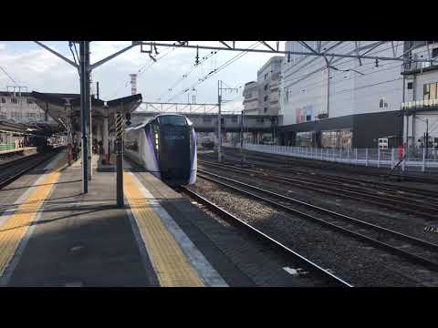 特急あずさE353系八王子駅発車シーン