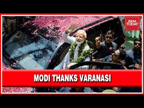 Modi's Thanksgiving Visit To Varanasi After Landslide Victory Lok Sabha Elections