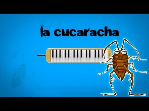 La Cucaracha Partitura Fácil de Piano en Do Mayor