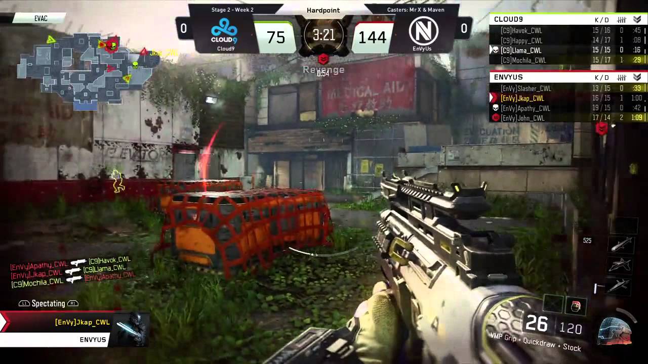 mp4 to mp3 4/27 NA Pro Division Cloud9 vs EnVyUs - Call of Duty® World League