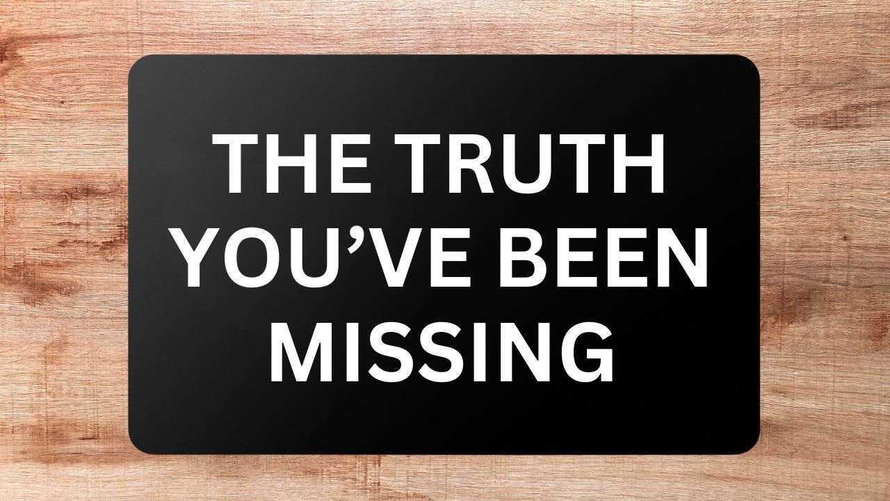 There's something YOU NEVER REALISED ABOUT THEM that you NEED TO KNOW