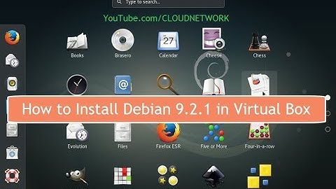 How to Install Debian GNU/Linux v9.2.1 (64-bit) in Virtualbox