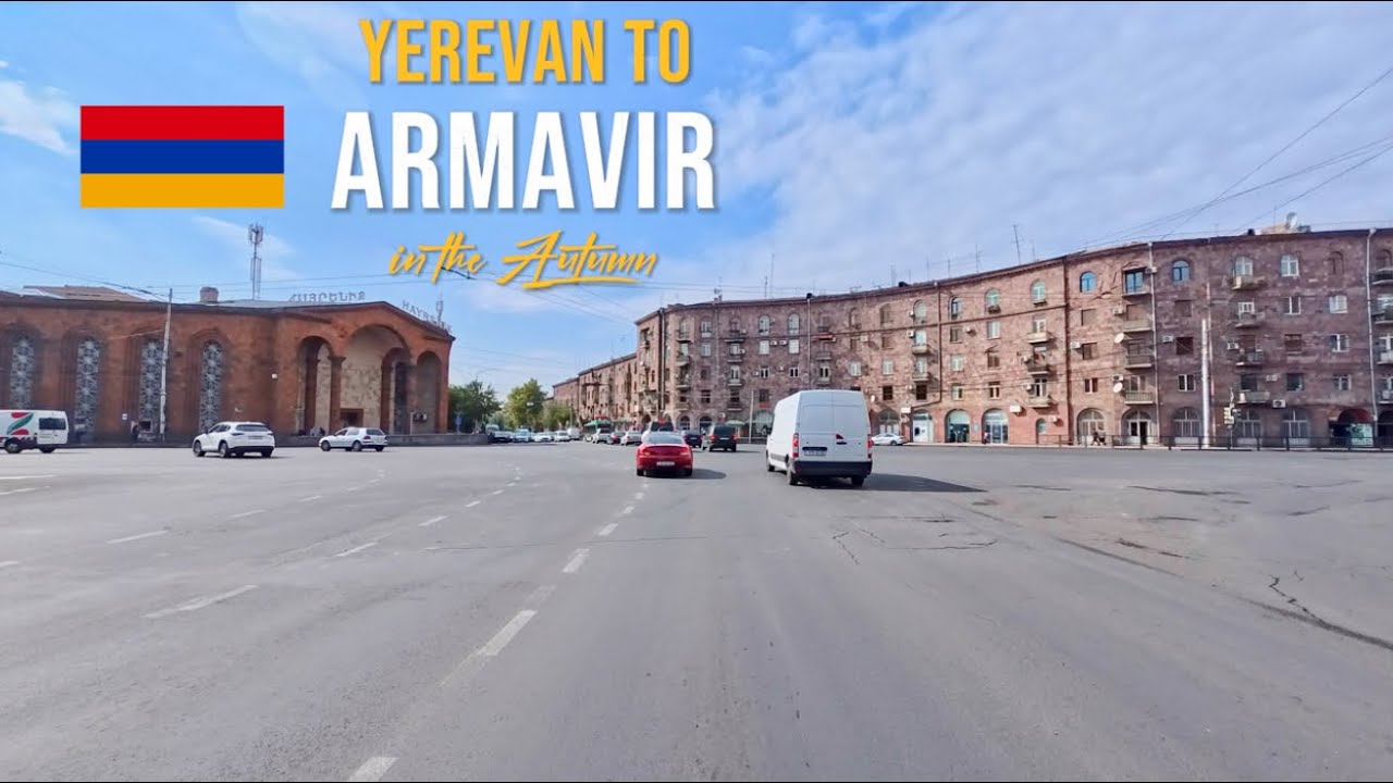 Driving in Armenia 🇦🇲 from Yerevan to Armavir – Peaceful Autumn Roads, Villages & Golden Fields 20
