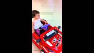 Ruby's first driving lesson