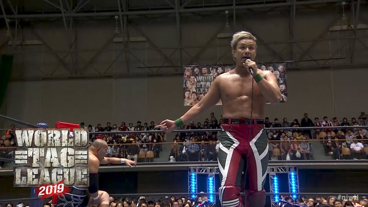 It could only take an instant to propel YOSHI-HASHI and Ishii to tag glory! (#njwtl) It could only take an instant to propel YOSHI-HASHI and Ishii to tag glory! (#njwtl)