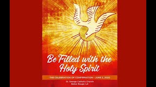 St. George Catholic Church, Confirmation, June 2, 2020