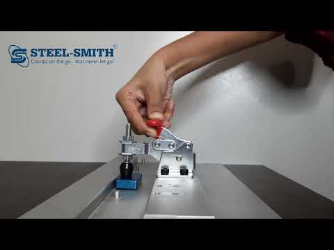 Toggle Clamp - Horizontal Hold Down Action Front Handle U Bar Flanged Base