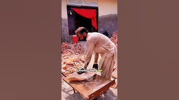 Cách khai thác Muối hồng Himalaya