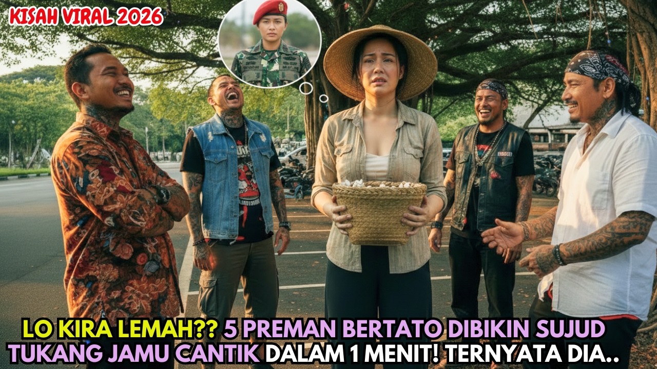 DIRENDAHKAN MERTUA DAN PREMAN BERTATO SEMUA DIBIKIN SUJUD TUKANG JAMU DALAM 1 MENIT! TERNYATA DIA?