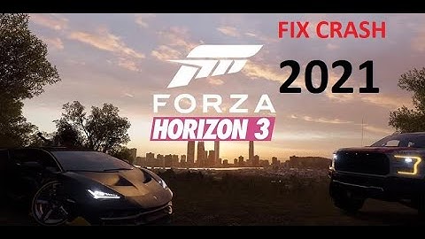 Forza Horizon 3 - Crash Fix 100% - 2021