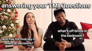 Answering TMI Relationship Questions You're Afraid To Ask Couples! |Vlogmas Day 24